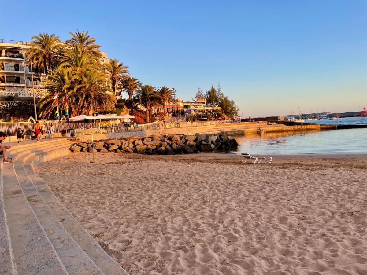 Studio In Top Lage Direkt Am Strand Arguineguin Exterior photo